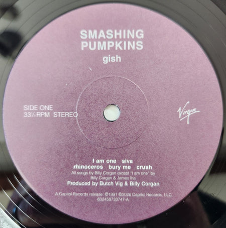Smashing Pumpkins* : Gish (LP, Album, RE, RM, 180)