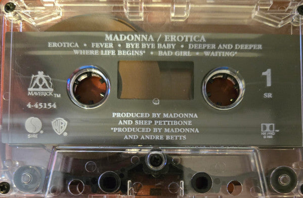 Madonna : Erotica (Cass, Album, SR,)