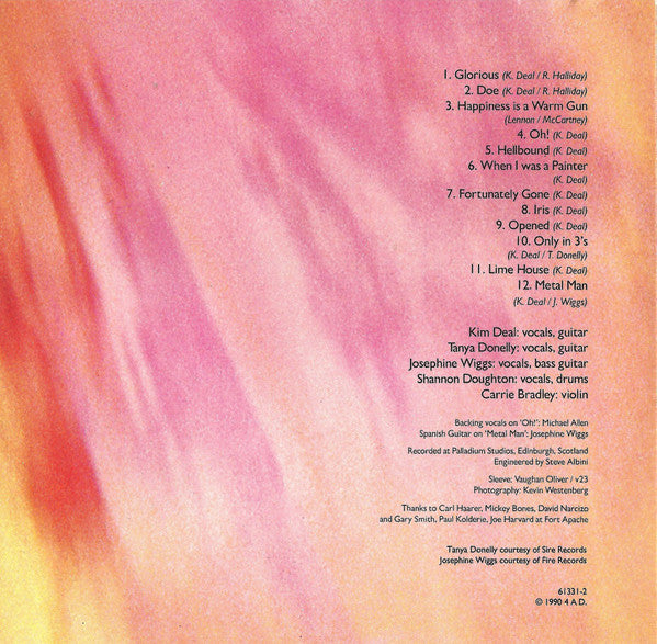 The Breeders : Pod (CD, Album, RE)