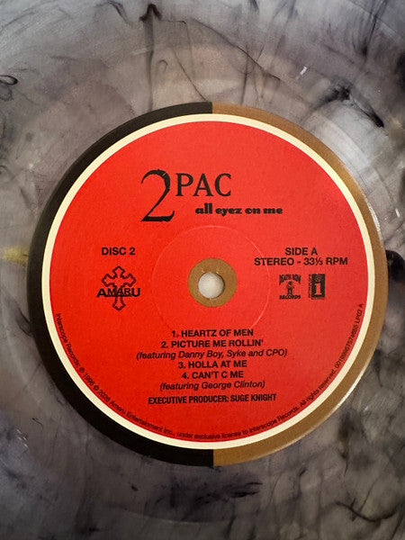 2Pac : All Eyez on Me (2xLP, Album, RE, Con)