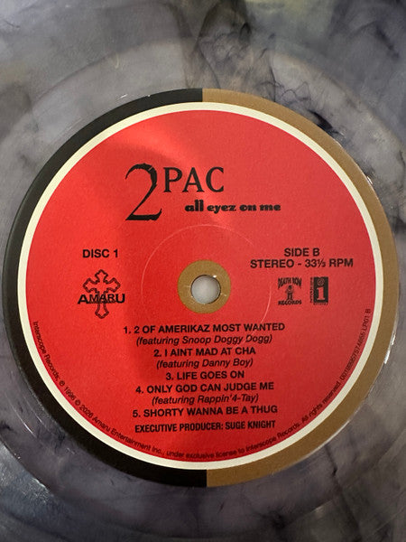 2Pac : All Eyez on Me (2xLP, Album, RE, Con)