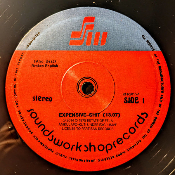 Fela Ransome Kuti* & Africa 70 : Expensive Shit (LP, Album, RE)