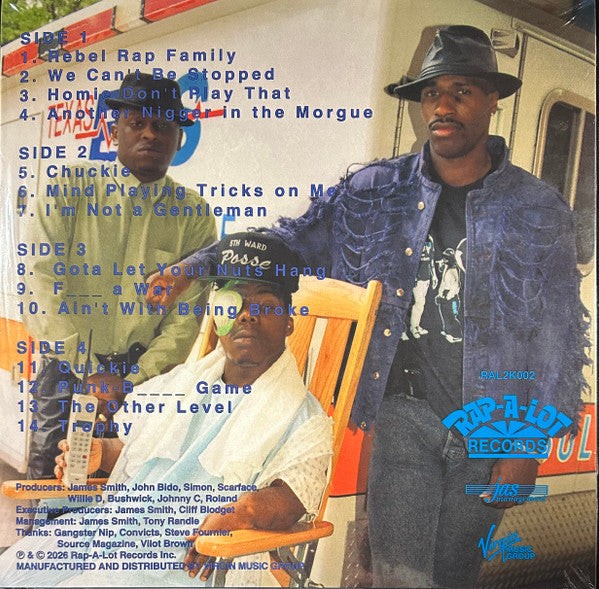 Geto Boys : We Can't Be Stopped  (2xLP, Album, RE, RM, Blu)