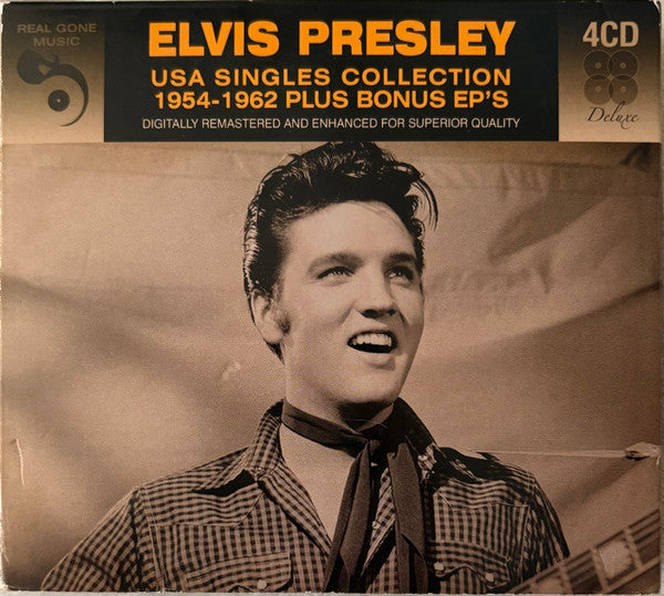 Elvis Presley : USA Singles Collection 1954-1962 Plus Bonus EP's (4xCD, Comp, Dig)