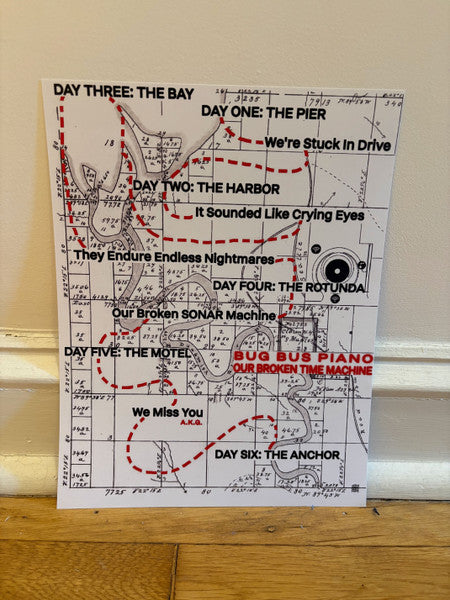 Bug Bus Piano : Our Broken Time Machine (LP)