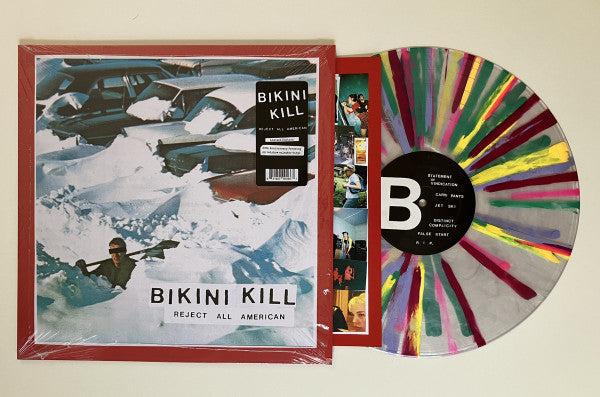 Bikini Kill : Reject All American (LP, RE, S/Edition, Rai)