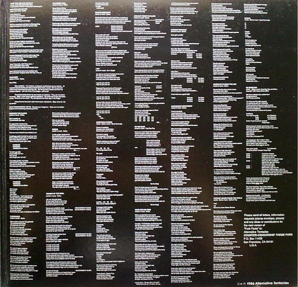 Dead Kennedys : Bedtime For Democracy (LP, Album, Gat)