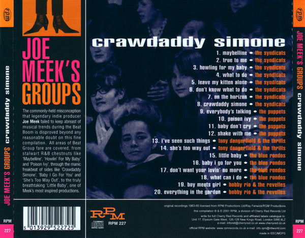 Joe Meek : Joe Meek's Groups (CD, Comp)