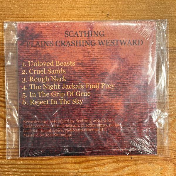 Scathing : Plains Crashing Westward (CD, Album)