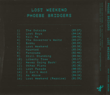 Phoebe Bridgers : Lost Weekend (CD, Album)