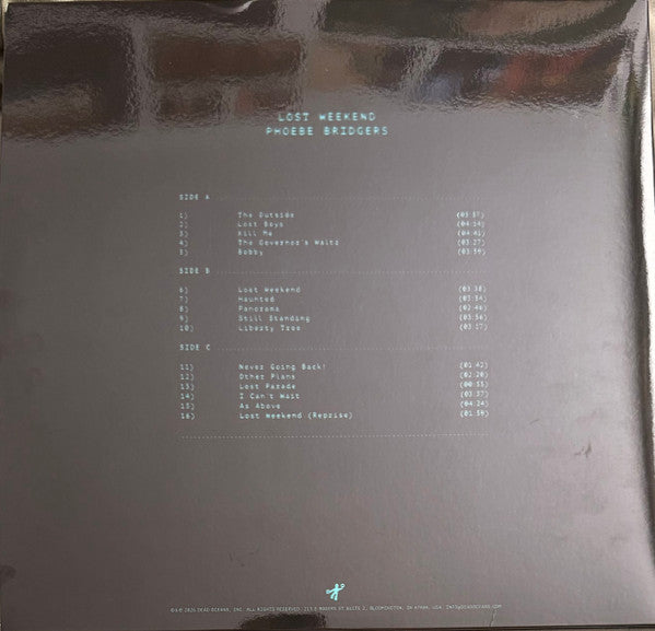 Phoebe Bridgers : Lost Weekend (2xLP, Album)