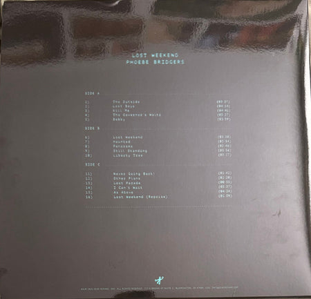 Phoebe Bridgers : Lost Weekend (2xLP, Album)