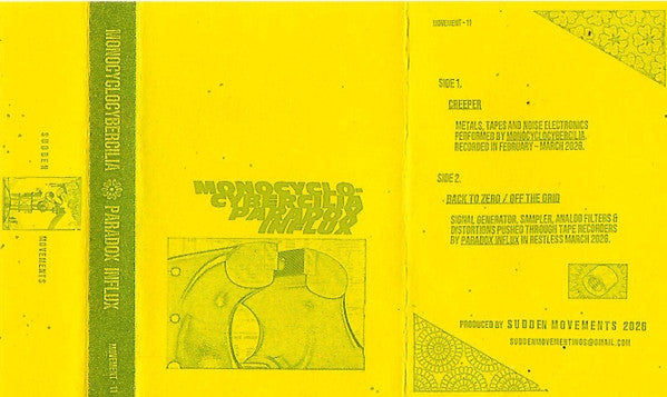 Monocyclocybercilia / Paradox Influx : Split (Cass, C30)