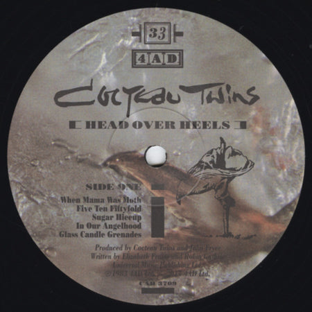 Cocteau Twins : Head Over Heels (LP, Album, RE, RM)