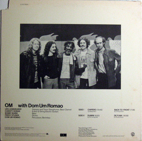 Om (10) : With Dom Um Romao (LP, Album)