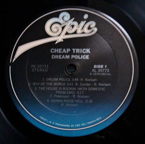Cheap Trick : Dream Police (LP, Album, RE, Car)