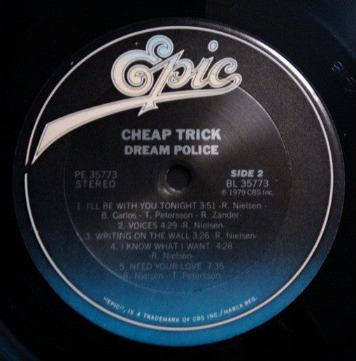 Cheap Trick : Dream Police (LP, Album, RE, Car)