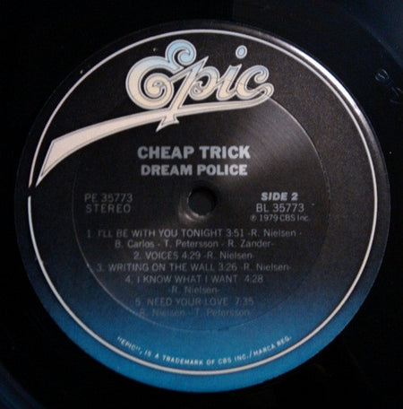 Cheap Trick : Dream Police (LP, Album, RE, Car)