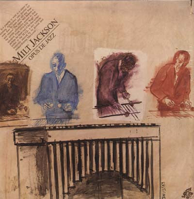 Milt Jackson : Opus De Jazz (LP, Album, Mono, RE, All)