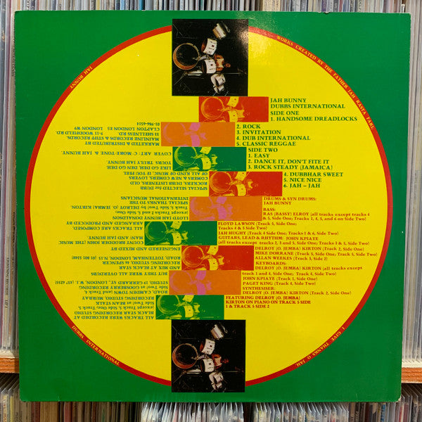Jah Bunny : Dubbs International (LP, Album)
