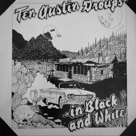Various : Glitch Sampler! Ten Austin Groups - In Black And White (LP)