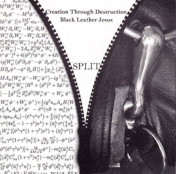 Creation Through Destruction / Black Leather Jesus : Split (CD, Ltd)