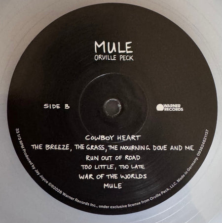 Orville Peck : Mule (LP, Album, Ltd, Tra)