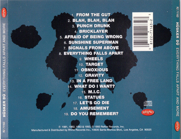 Hüsker Dü : Everything Falls Apart And More (CD, Comp, RM)