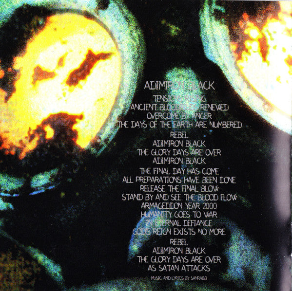 Gehenna : Adimiron Black (CD, Album)