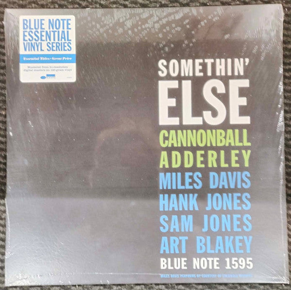 Cannonball Adderley, Miles Davis, Hank Jones, Sam Jones, Art Blakey : Somethin' Else (LP, Album, RE, 140)