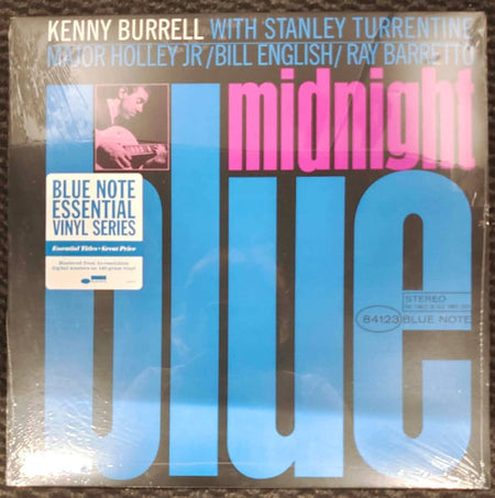 Kenny Burrell : Midnight Blue (LP, Album, RE, 140)