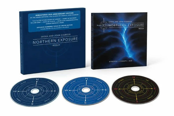 Sasha & John Digweed : Northern Exposure Redux (3xCD, Ltd, Num)