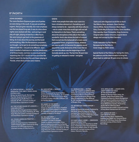 Sasha & John Digweed : Northern Exposure Redux 0º /North (2x12", RM)