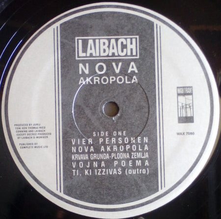 Laibach : Nova Akropola (LP, Album, RE)