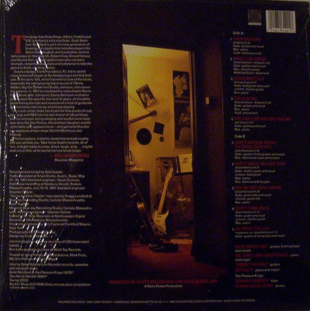Duke Robillard With  Dr. John, Ron Levy, The Pleasure Kings : You Got Me (LP)