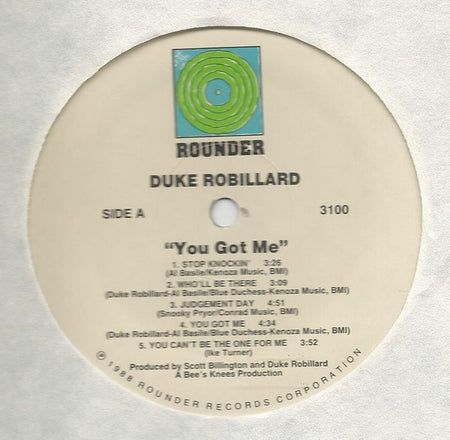 Duke Robillard With  Dr. John, Ron Levy, The Pleasure Kings : You Got Me (LP)