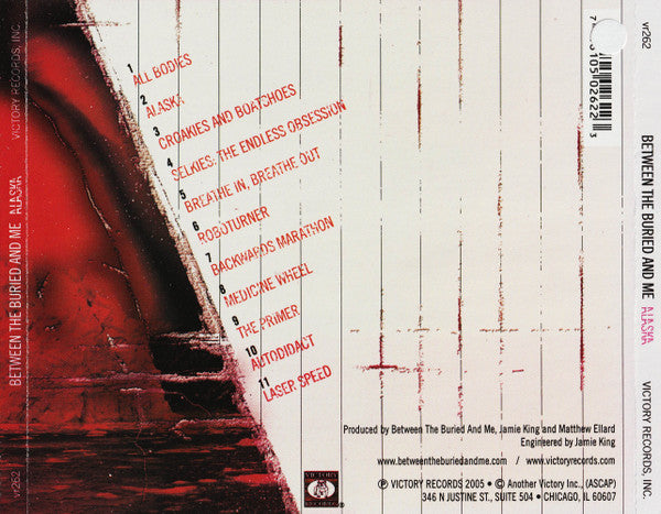 Between The Buried And Me : Alaska (CD, Album, Promo)