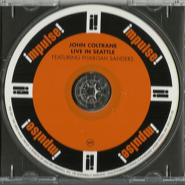 John Coltrane Featuring Pharoah Sanders : Live In Seattle (CD, Album, RE)