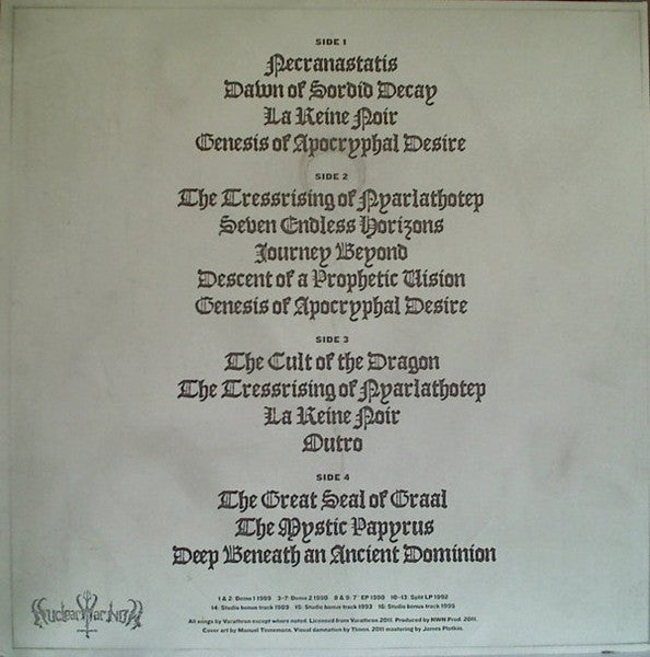 Varathron : Genesis Of The Unaltered Evil (2xLP, Comp, RM)