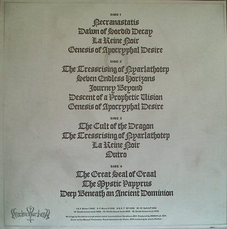 Varathron : Genesis Of The Unaltered Evil (2xLP, Comp, RM)