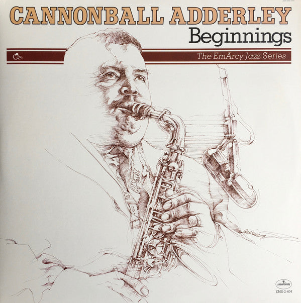 Cannonball Adderley : Beginnings (2xLP, Comp, Mono)