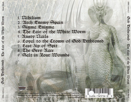 God Dethroned : The Lair Of The White Worm (CD, Album)