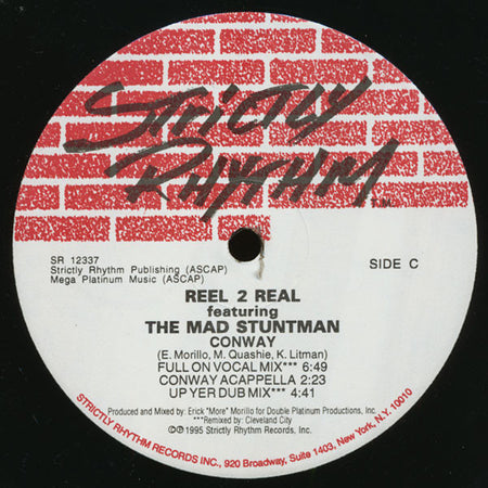 Reel 2 Real Featuring The Mad Stuntman : Conway (2x12")