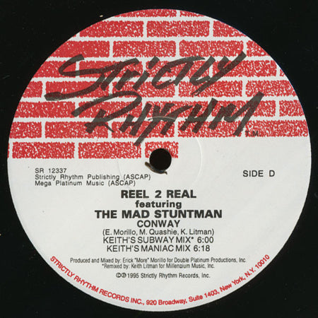 Reel 2 Real Featuring The Mad Stuntman : Conway (2x12")