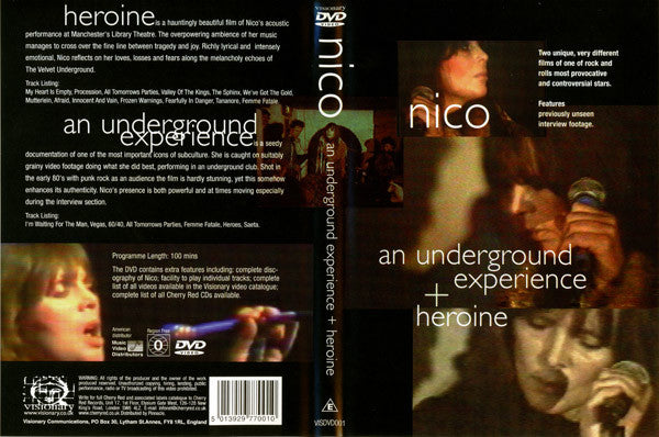 Nico (3) : An Underground Experience + Heroine (DVD-V)