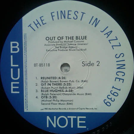 Out Of The Blue (3) : O.T.B. (LP, Album)