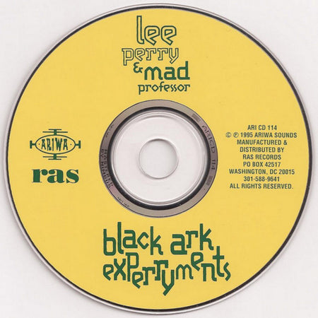 Lee "Scratch" Perry* & Mad Professor : Black Ark Experryments (CD, Album)