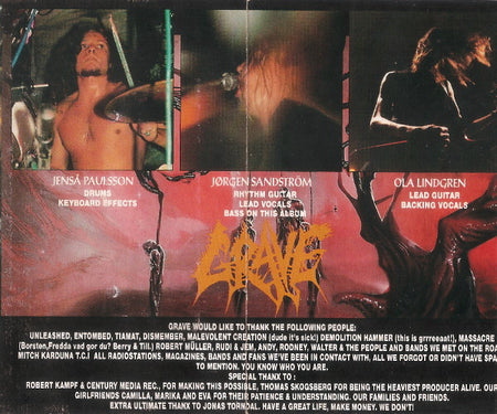 Grave (2) : You'll Never See... (Cass, Album)