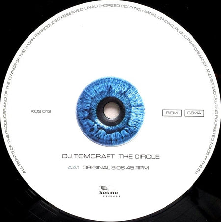 Tomcraft : The Circle (12")