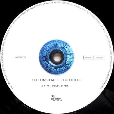 Tomcraft : The Circle (12")